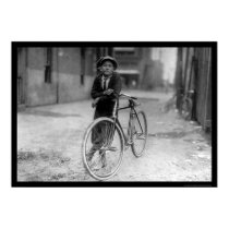 Telegraph Messenger Boy Waco, Texas 1913 posters