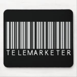 Telemarketer Bar Code Mouse Mat