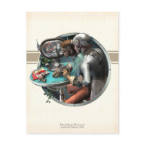 Telemedicine Illustration Postcard
