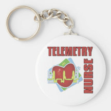Telemetry Nurse Keychain