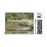 Teleosaur Statue Stamp Teleosaur Statue Stamp