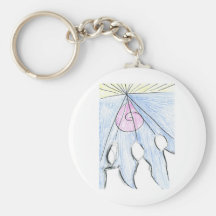 Telepathic Commission Key Chain