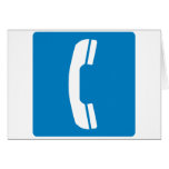 Telephone Highway Sign cards