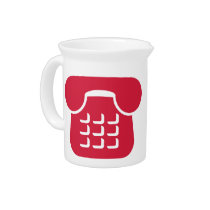 Telephone icon pitchers