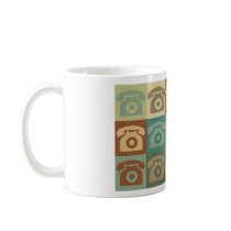 Telephone Pop Art mugs by 1000suns Telephone Pop Art mugs