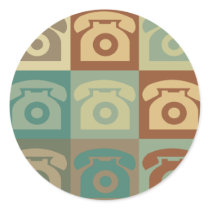 Telephone Pop Art stickers by 1000suns Telephone Pop Art stickers