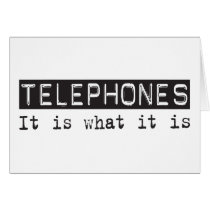Telephones It Is cards by busybrain Telephones It Is cards