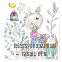 Telepsychopathical Rabbit Poster posters