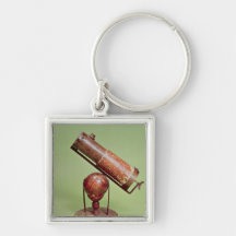 Telescope belonging to Sir Isaac Newton  1671 Key Chains