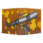 Telescope on a stormy night binders