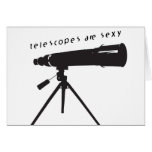 Telescopes Greeting Card