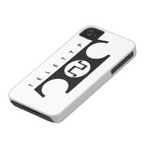 Teletype iPhone Case casemate cases