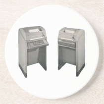 Teletype Model 28 Coasters
