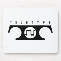 Teletype Mouse Pad mousepads