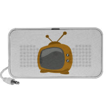 Televisión de Brown Altavoz De Viaje