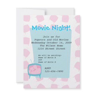 Television Moments invitation