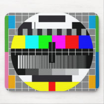 television test screen mousepads by stkobi television test screen mousepads