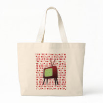 Television Tote Bag bags