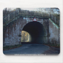 Telfords aqueduct at Market Drayton, Shropshire, U Mouse Pad