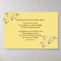 Tell all the Truth but Tell it Slant Poster