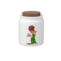 Tell Santa Cookie Jar candy jars