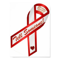 Tell Someone!  Prevent Cervical Cander posters
