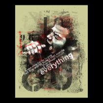tell the world how I feel inside (poster) posters