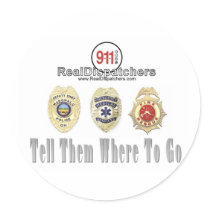 Tell Them Where To Go stickers