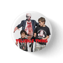 Telltale Twins Zombie Pin buttons by Mikeybillz Telltale Twins Zombie Pin buttons