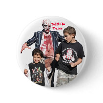 Telltale Twins Zombie Pin buttons by Mikeybillz Telltale Twins Zombie Pin buttons