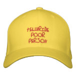 Telluride Poor Person embroidered hats