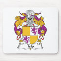 Telo Family Crest mousepads