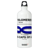 Telomeres End-Caps Of Life (Biology Humor) SIGG Traveler 1.0L Water Bottle