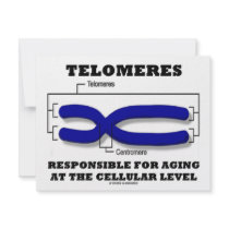 Telomeres Responsible For Aging At Cellular Level invitations