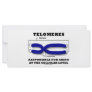 Telomeres Responsible For Aging At Cellular Level Custom Rack Cards