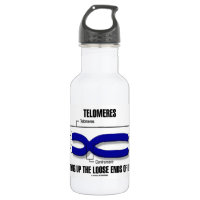 Telomeres Tying Up The Loose Ends Of Life 18oz Water Bottle