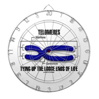 Telomeres Tying Up The Loose Ends Of Life Dartboard With Darts