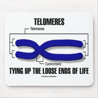 Telomeres Tying Up The Loose Ends Of Life Mouse Pads