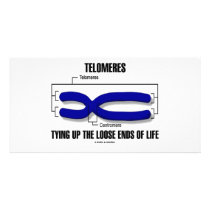 Telomeres Tying Up The Loose Ends Of Life photo cards