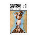 Telsa - Steampunk Postage Stamp