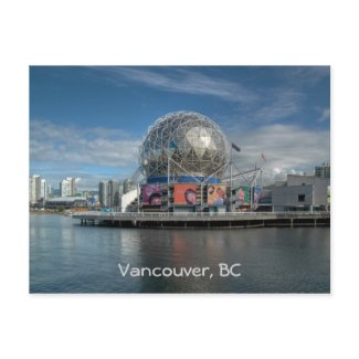 Telus World of Science postcard