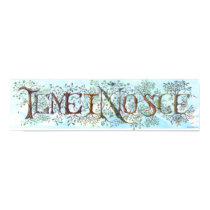 Temet Nosce Print