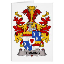 Temming Family Crest cards