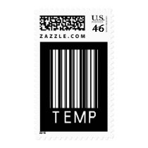 Temp Bar Code postage by NotWorking Temp Bar Code postage