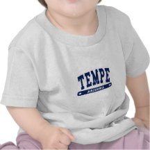 Tempe Arizona College Style tee shirts
