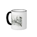 Temperance Enjoying a Frugal Meal Coffee Mugs
