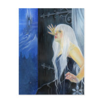 Tempest Of Ice Fantasy Ice Beauty  Postcard