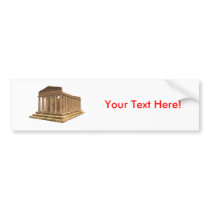 Tempio della Concordia: Temple of Concord: bumper stickers by spiritswitchboard Tempio della Concordia: Temple of Concord: bumper stickers