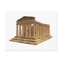 Tempio della Concordia Temple of Concord: Postcard by spiritswitchboard Tempio della Concordia Temple of Concord: Postcard