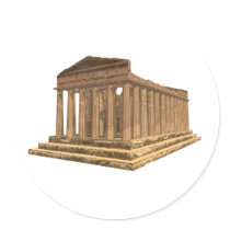 Tempio della Concordia: Temple of Concord: stickers
